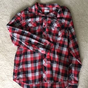 Plaid Columbia Button Down